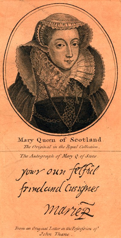 Mary, Queen of Scots, 1542-1587 by Unbekannt