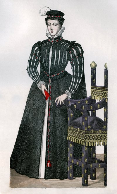 Mary Stuart, Queen Consort of Francis II of France by Unbekannt