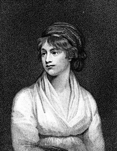 Mary Wollstonecraft, 18th century English teacher, writer and feminist by Unbekannt