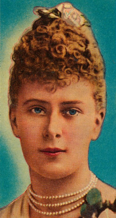 Mary of Teck before her marriage to the Duke of York by Unbekannt