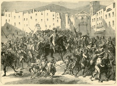 Masaniello Haranguing the Populace of Naples, 7 July 1647, 1890 by Unbekannt