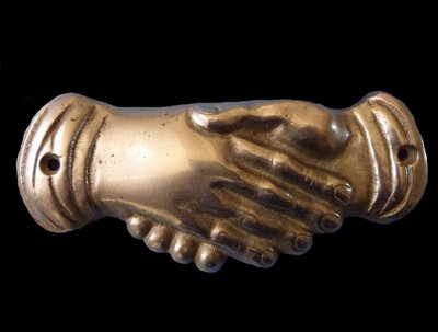 Masonic handshake. Symbol by Unbekannt