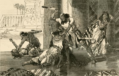 Massacre of the Hivites by Simeon and Levi by Unbekannt