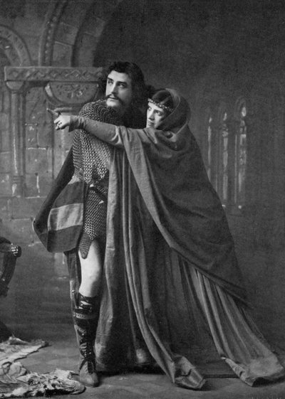 Matheson Lang 1879-1948 and Hutin Britton in Macbeth, 1911-1912 by Unbekannt