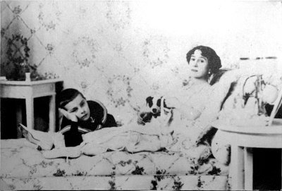 Mathilde Kschessinska, Russian Prima Ballerina, with Her Son, Volodya by Unbekannt