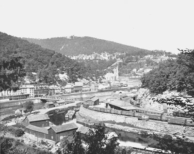 Mauch Chunk, Pennsylvania, showing Mount Pisgah, USA, c. 1900 by Unbekannt