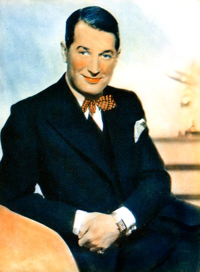 Maurice Chevalier, French actor and popular entertainer by Unbekannt