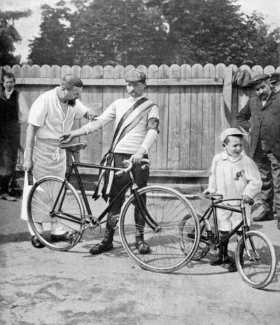 Maurice Garin, winner of the inaugural Tour de France by Unbekannt