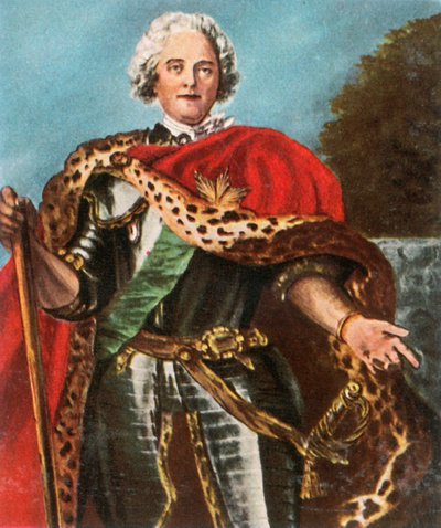 Maurice de Saxe by Unbekannt