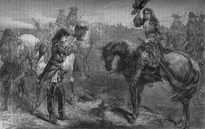 Meeting of William III and the Duke of Berwick, c. 1694 by Unbekannt
