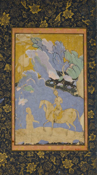 Meeting of a Prince and Poet by Unbekannt