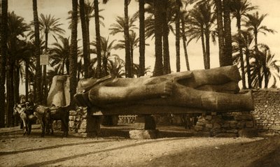 Memphis - The Colossal Statue of Rameses II by Unbekannt