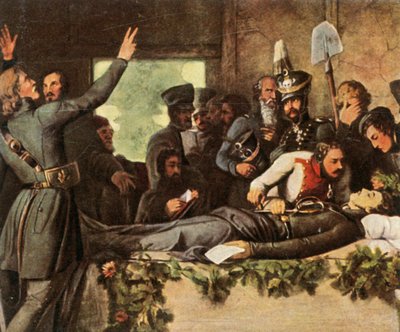 Men of the Lützow Free Corps with Körner