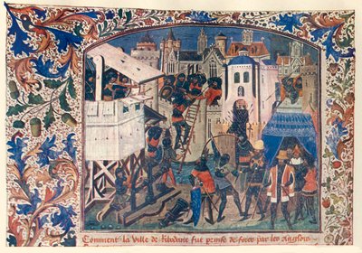 Methods of Warfare During The Hundred Years War, c1400, c1930 by Unbekannt