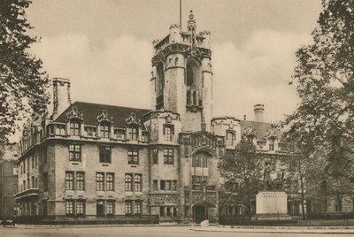 Middlesex Guildhall on the Site of the Ancient Sanctuary of Westminster by Unbekannt