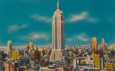 Midtown Skyline Showing Empire State Building, New York City by Unbekannt