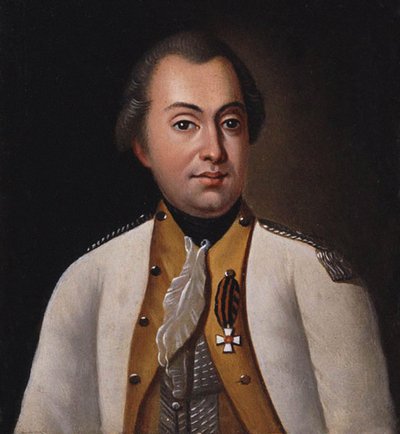 Mikhail Kutuzov in the uniform of the Lugansk Pikineer Regiment, 1788, 19th century by Unbekannt