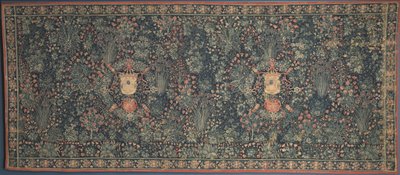 Millefleurs Tapestry with Medici Coat of Arms by Unbekannt