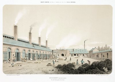 Mining, Metal Ores Zinc Foundry, Neutral Moresnet by Unbekannt