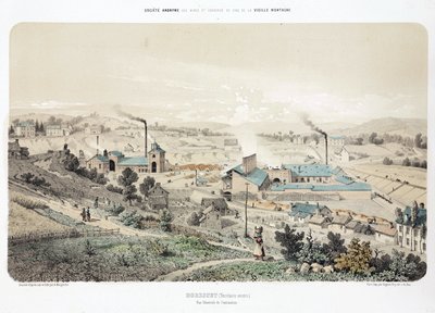 Mining, Metal Ores Zinc foundry, Neutral Moresnet by Unbekannt