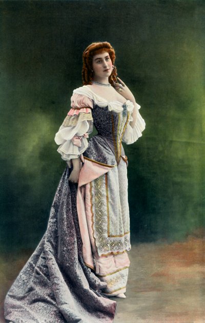 Mlle. Felyne - Role of Leonore - The School for Husbands, 1904 by Unbekannt
