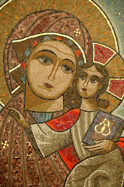 Monastery of the Holy Virgin and Saint John Kame, Virgin and Child by Unbekannt