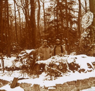 Monument of the Chasseurs, Col de la Chipotte, eastern France by Unbekannt