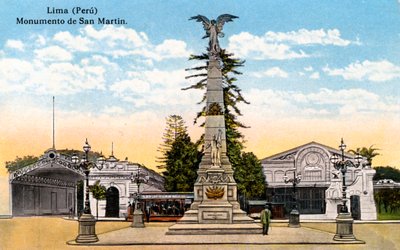 Monument to General San Martin, Lima, Peru by Unbekannt