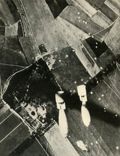 More British Bombs on an Enemy-Held Aerodrome by Unbekannt