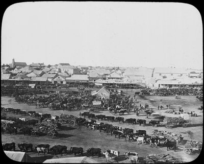 Morning Market, Kimberley, South Africa by Unbekannt