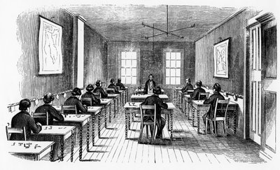 Morse Telegraph Operating Room, Cincinnati, Ohio, USA by Unbekannt