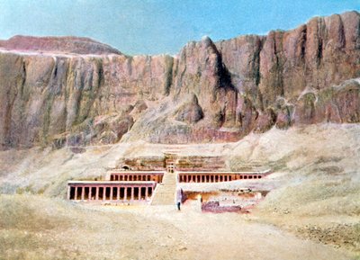 Mortuary temple of Hatshepsut, Deir el Bahari, Luxor, Egypt by Unbekannt