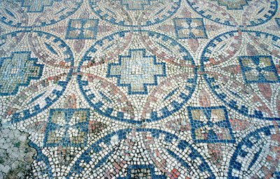 Mosaic from a Roman villa, Montreal, Dordogne and Atlantic Coast, France by Unbekannt