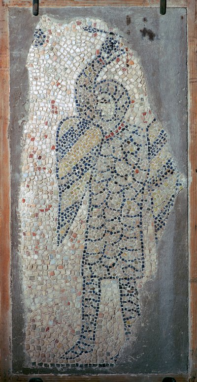 Mosaic of a Crusader from the Fourth Crusade by Unbekannt