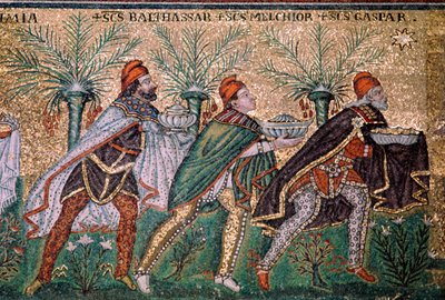 Mosaic of the adoration of the magi by Unbekannt