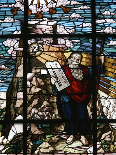 Moses Holding the Tables of the Law, Vienna, Austria by Unbekannt
