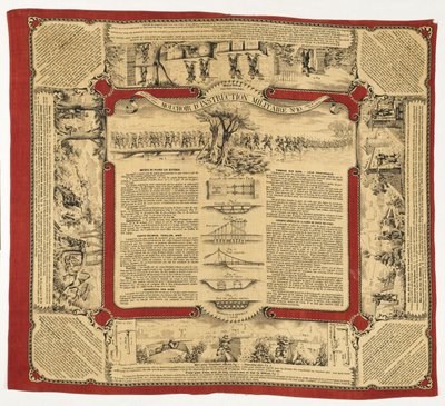 Military Instruction Handkerchief No. 10 by Unbekannt