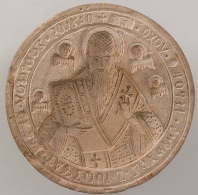 Mould for a Stamp by Unbekannt