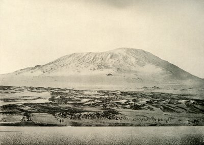 Mount Erebus...The Old Crater on the Left by Unbekannt