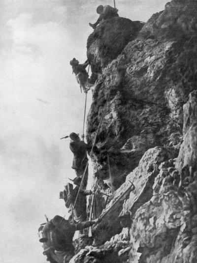 Mount Nero, Karst Plateau, Second Battle of the Isonzo, World War I, 1915 by Unbekannt