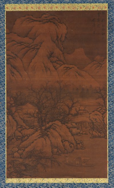 Mountains and Streams after Clearing Snow, in the style of Guo Xi by Unbekannt