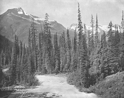 Mounts Cheops and Hermit, Selkirk Range of the Rockies, USA by Unbekannt