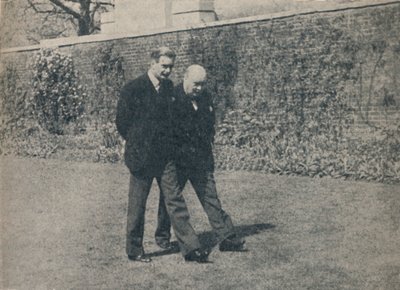 Mr. Anthony Eden Visits The Prime Minister, 1940s by Unbekannt
