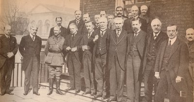 Mr. Lloyd George, Prime Minister, and some of his colleagues in 1917, c1917 by Unbekannt