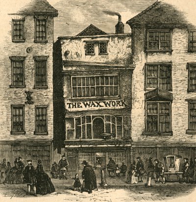 Mrs. Salmons Waxwork, Fleet Street - Palace of Henry VIII and Cardinal Wolsey, 1897 by Unbekannt