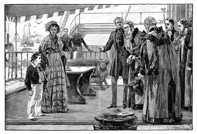 Municipal Dignitaries Introduced to the Prince of Wales, c1840s by Unbekannt