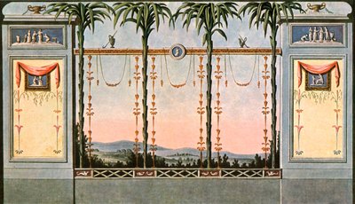 Mural Decoration of a Gallery-Hall Abutting on a Garden, Leipzig, Germany, 1928 by Unbekannt