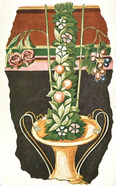Mural Painting in a Roman Villa, Commugny, Switzerland, 1928 by Unbekannt
