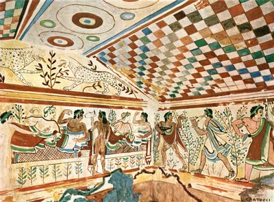 Mural painting in the Leopard