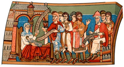 Naming of St John the Baptist by Unbekannt